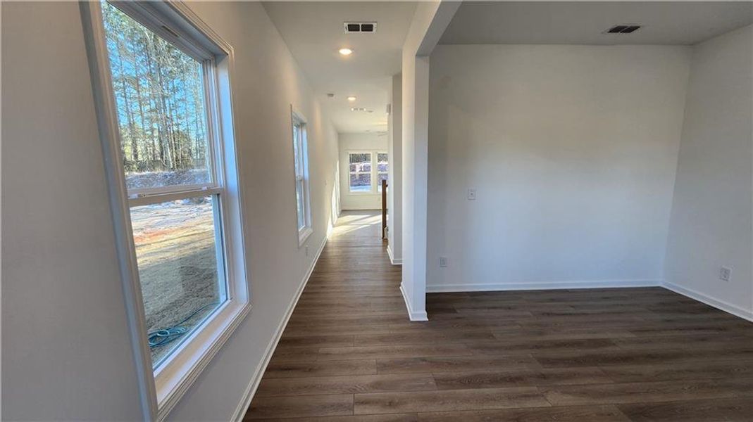 Spacious, unfurnished interior of a new home in The Estates at Casteel, Bethlehem (Image 18).