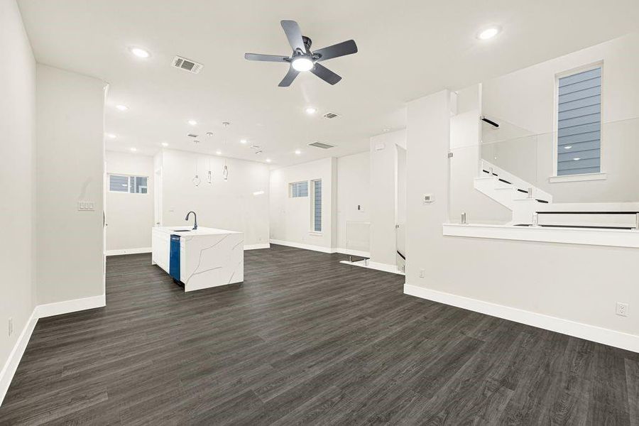 Spacious, unfurnished interior of a new home in , Houston (Image 15). Spacious, unfurnished interior of a new home in , Houston (Image 15).