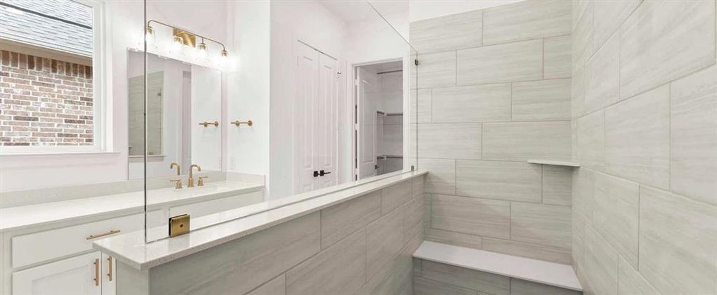 Primary Bathroom featuring the Serene Collection