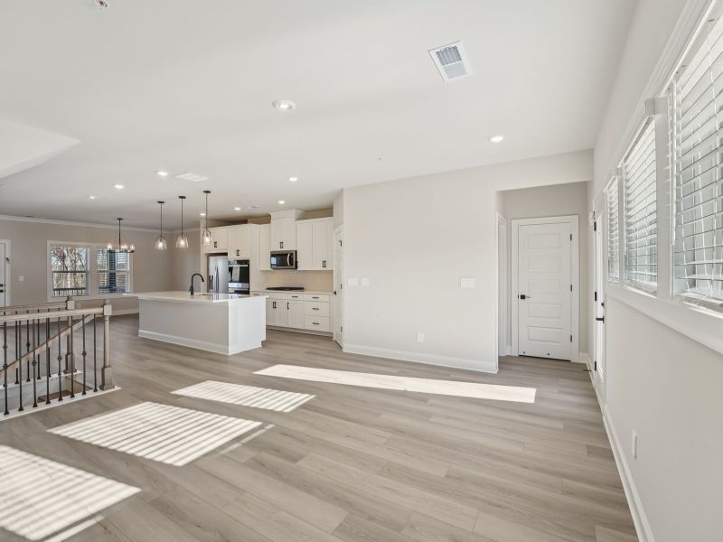 Spacious, unfurnished interior of a new home in Hemingway - Highland Series, Cumming (Image 14).