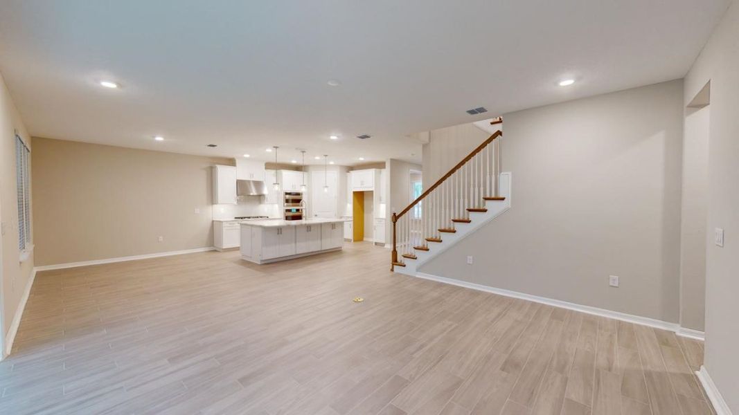 Spacious, unfurnished interior of a new home in Headwaters at Lofton Creek, Yulee (Image 10). Spacious, unfurnished interior of a new home in Headwaters at Lofton Creek, Yulee (Image 10).