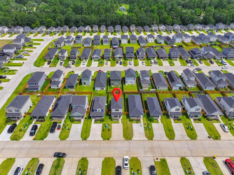 Community pocket park just steps away Community pocket park just steps away