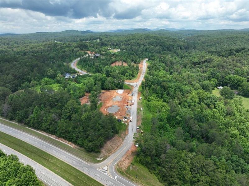 Site preparation for new homesites in Blue Mountain Creek, Morganton (Image 21).