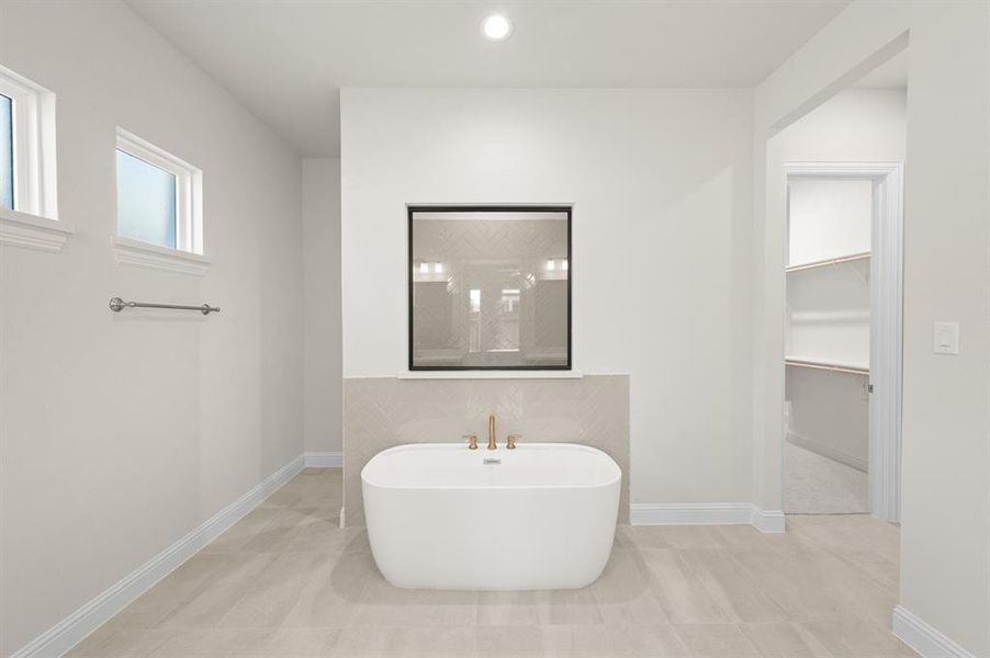 Furnished interior view inside a new home in BridgeWater - Phase 1, Midlothian (Image 15).