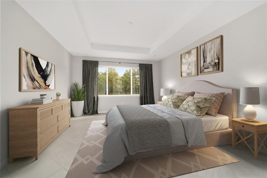 Furnished interior view inside a new home in Calesa Township, Ocala (Image 16).