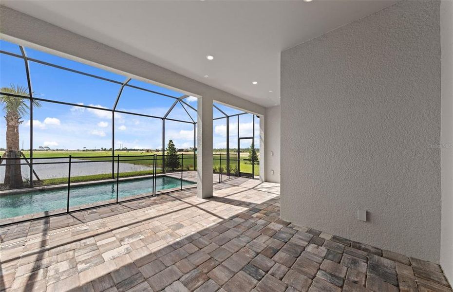 Exterior details and patio area of a home in BeachWalk by Manasota Key, Englewood (Image 23).