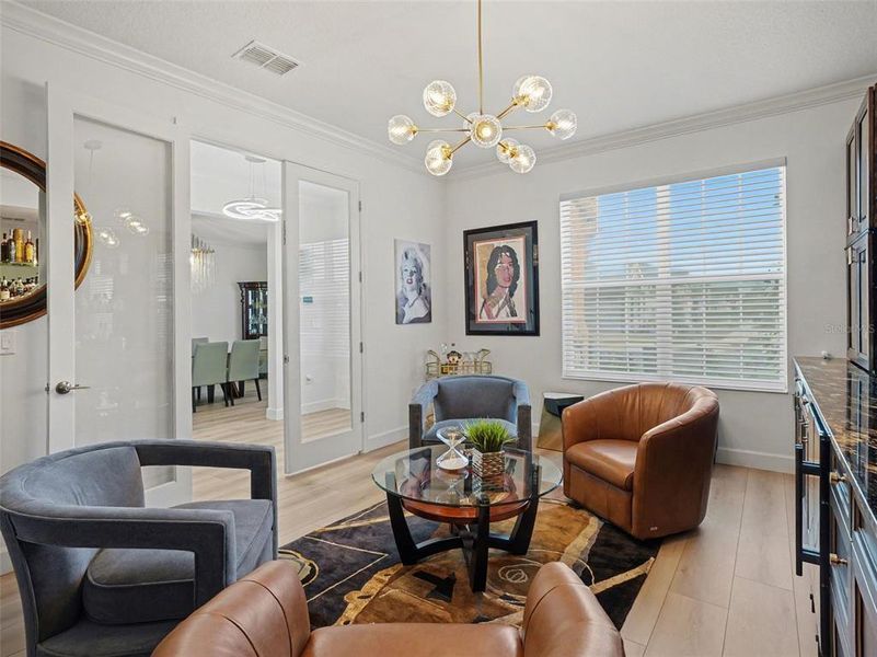 Furnished interior view inside a new home in , Oviedo (Image 33).