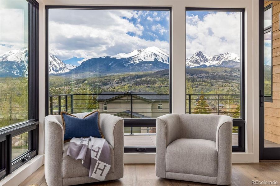 Furnished interior view inside a new home in , Silverthorne (Image 32).