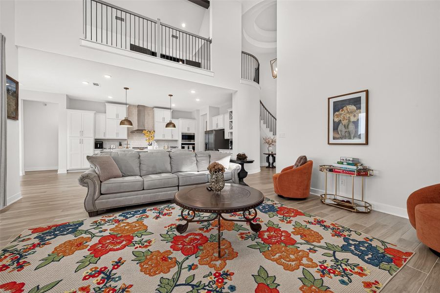 Furnished interior view inside a new home in , Brookshire (Image 19).