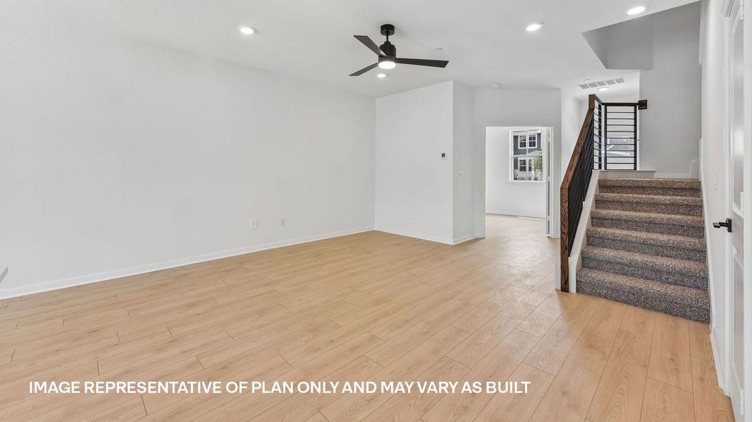 Spacious, unfurnished interior of a new home in Avery Centre, Round Rock (Image 19).