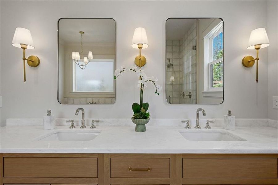 Close-up of interior finishes inside a home in , Marietta (Image 20).