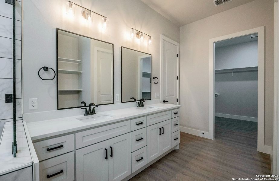 Furnished interior view inside a new home in , Fischer (Image 4). Furnished interior view inside a new home in , Fischer (Image 4).