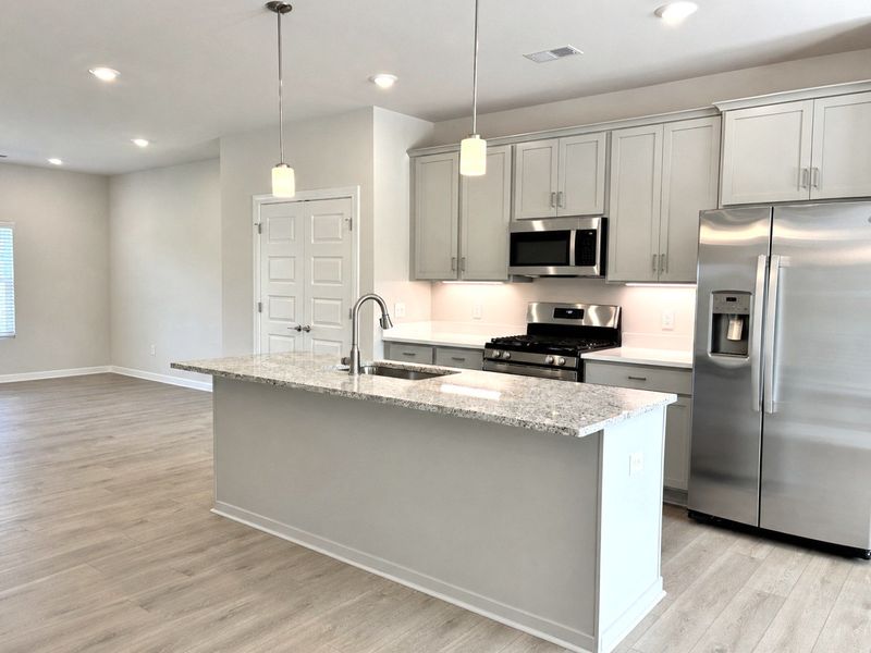 Furnished interior view inside a new home in Holly View, Greenville (Image 8).