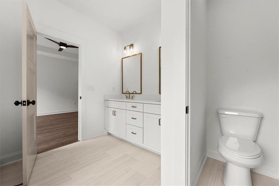 Furnished interior view inside a new home in , Covington (Image 6).