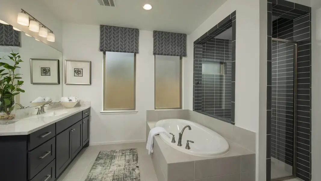 Furnished interior view inside a new home in Escondido, Magnolia (Image 29).