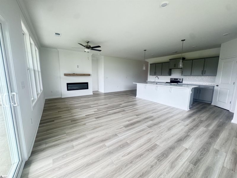 Spacious, unfurnished interior of a new home in Halton Oaks, Spartanburg (Image 10).