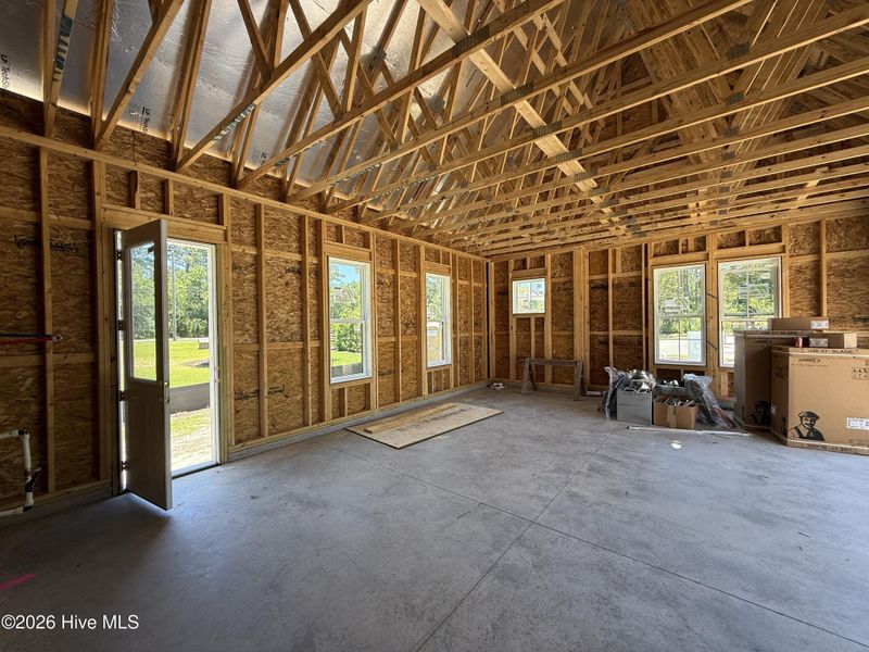In-progress construction of a new home in East & Mason, Wilmington, NC (Image 19). In-progress construction of a new home in East & Mason, Wilmington, NC (Image 19).