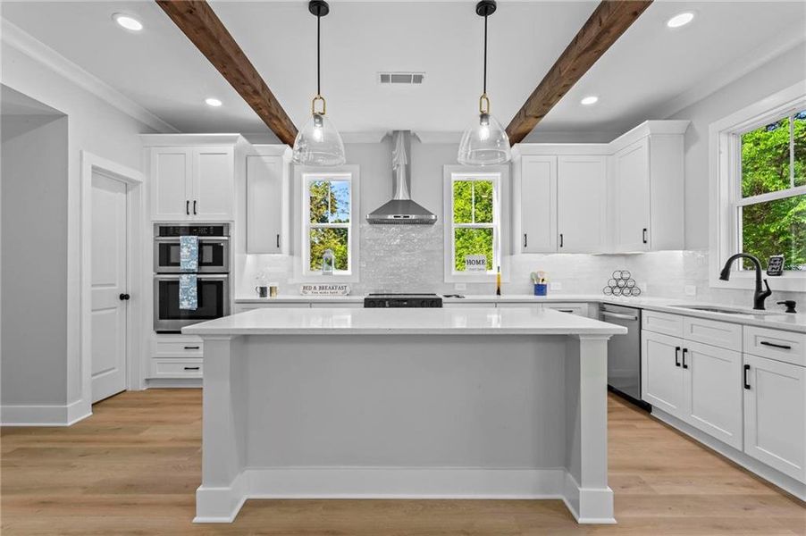 Furnished interior view inside a new home in , Marietta (Image 5).