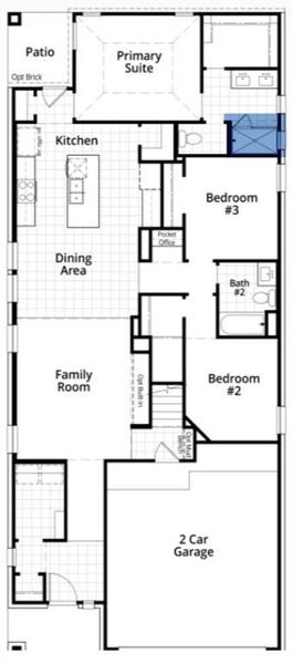 3 bedrooms downstairs