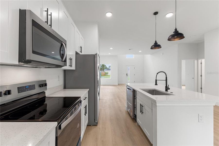 Furnished interior view inside a new home in , Ocala (Image 9).