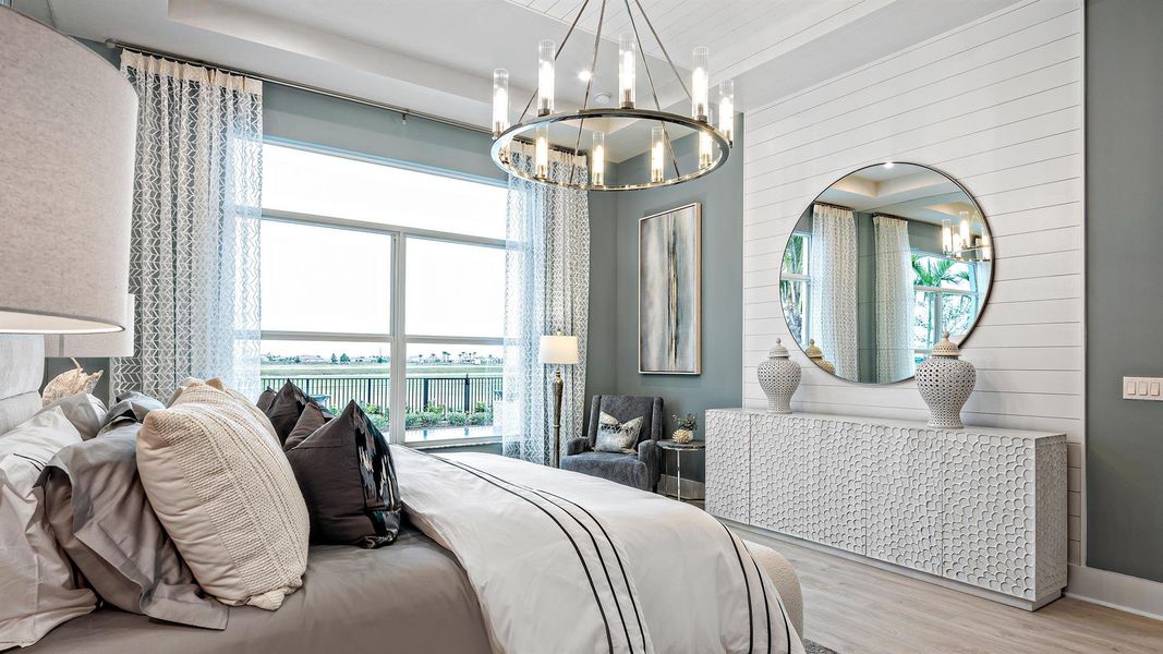 Furnished interior view inside a new home in Astor Creek Golf & Country Club, Port St. Lucie (Image 20).