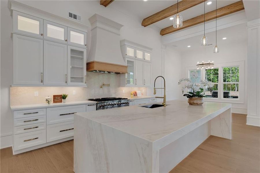 Furnished interior view inside a new home in , Monroe (Image 67).