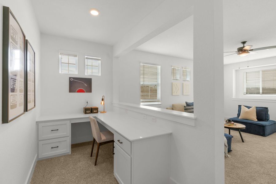 Furnished interior view inside a new home in Broken Oak, Georgetown (Image 13).