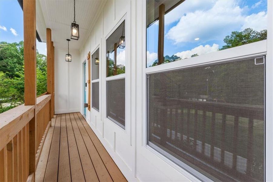 Exterior details and patio area of a home in , Fairburn (Image 19).
