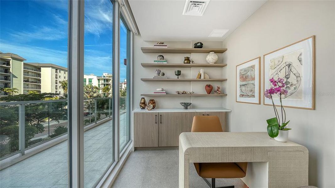 Furnished interior view inside a new home in , Sarasota (Image 30).