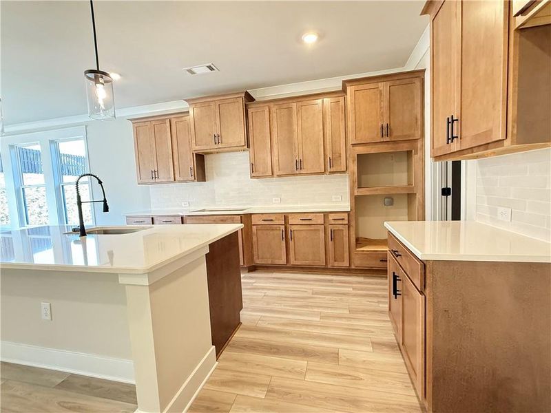 Furnished interior view inside a new home in Ponderosa Farms Reserve, Gainesville (Image 17).