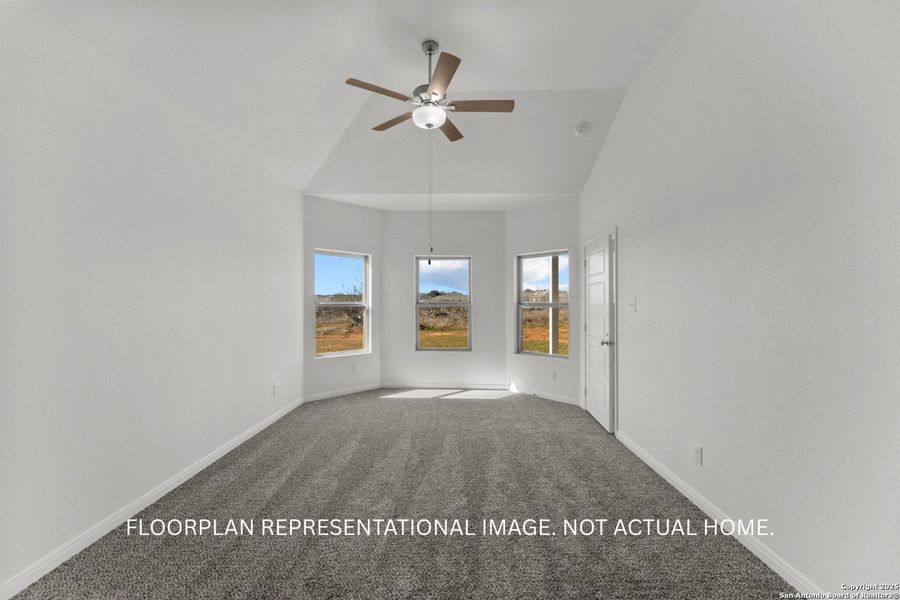 Spacious, unfurnished interior of a new home in Greenspoint Heights, Seguin (Image 18).