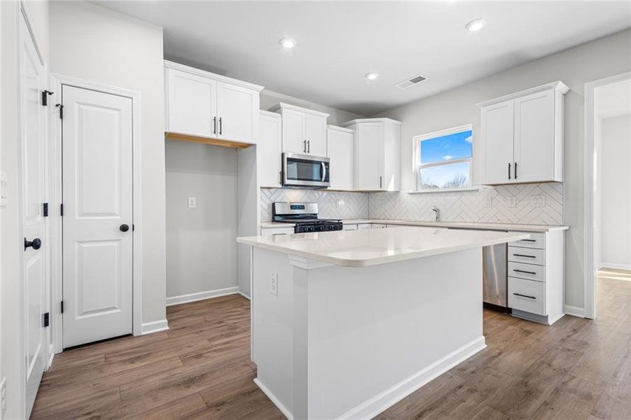 Furnished interior view inside a new home in Berkeley Mill, Cumming (Image 6).