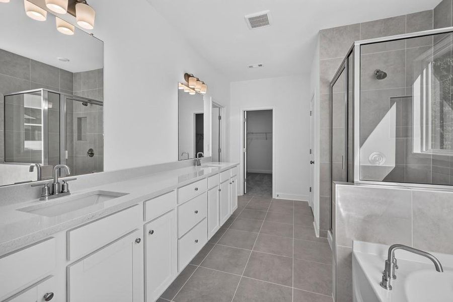 Furnished interior view inside a new home in Nichols Farm, Dacula (Image 5).