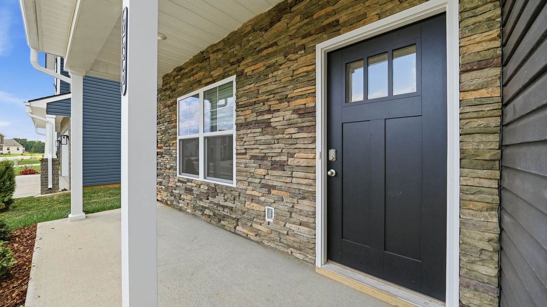 Exterior details and patio area of a home in Fieldcrest Acres, Blountville (Image 3). Exterior details and patio area of a home in Fieldcrest Acres, Blountville (Image 3).