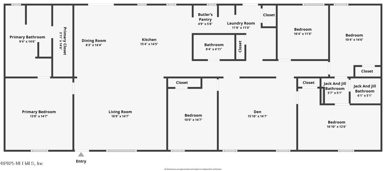 2D floor plan layout of this home in , Live Oak, FL (Image 3).