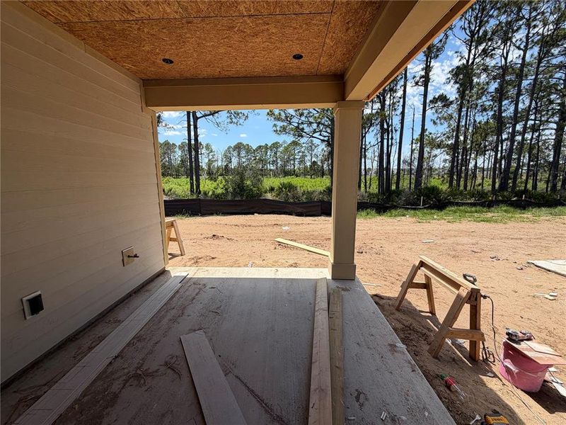 In-progress construction of a new home in Reserve East, Flagler Beach, FL (Image 24).