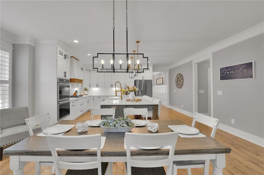 Furnished interior view inside a new home in , Canton (Image 14).