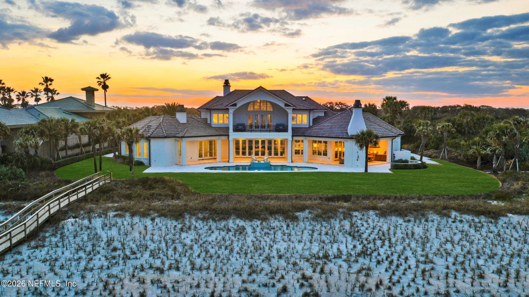 Front exterior of a new home in , Ponte Vedra Beach, FL, highlighting curb appeal (Image 29).