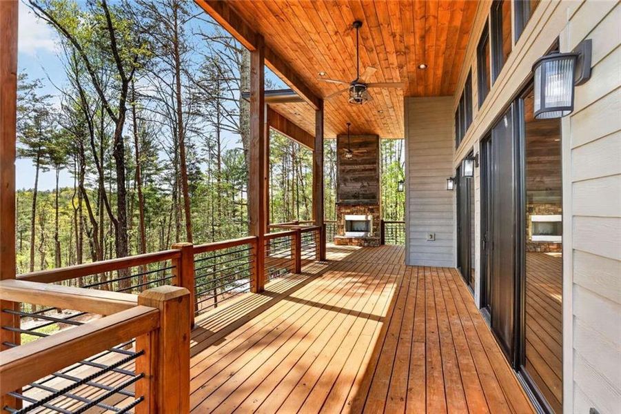 Exterior details and patio area of a home in , Ellijay (Image 2). Exterior details and patio area of a home in , Ellijay (Image 2).