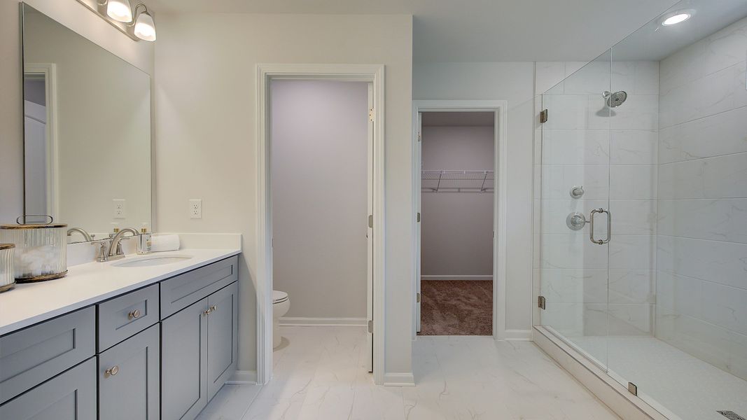 Furnished interior view inside a new home in Hamilton Lakes, Lawrenceville (Image 27). Furnished interior view inside a new home in Hamilton Lakes, Lawrenceville (Image 27).