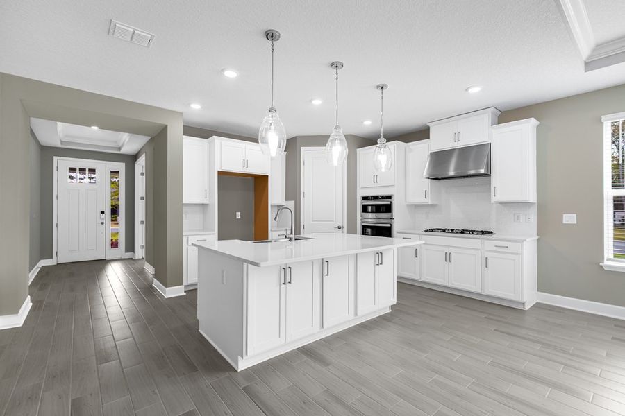 Furnished interior view inside a new home in Osprey Cove, St. Marys (Image 7). Furnished interior view inside a new home in Osprey Cove, St. Marys (Image 7).