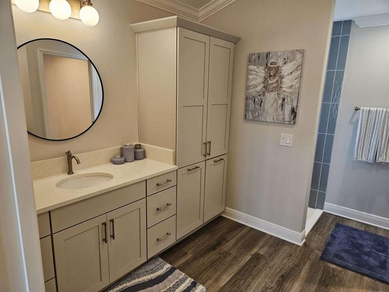 Furnished interior view inside a new home in , The Villages (Image 11).
