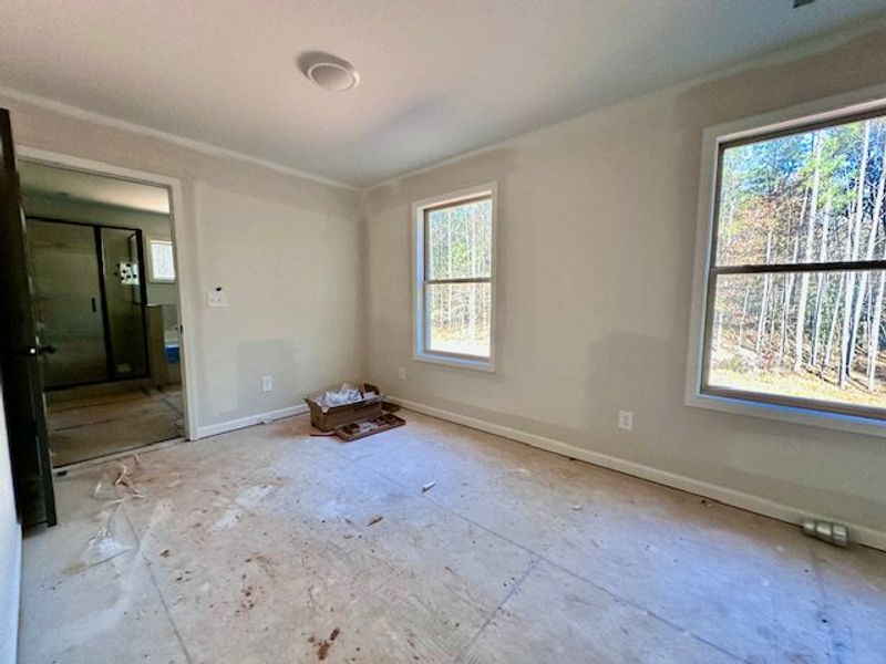 In-progress construction of a new home in Forrest Farms, Greenville, GA (Image 12).