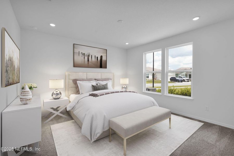 Furnished interior view inside a new home in Summer Bay at Grand Oaks, St. Augustine (Image 8).