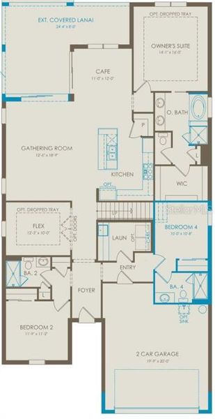 Floor Plan - Floor One Floor Plan - Floor One