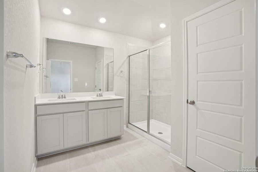 Furnished interior view inside a new home in Royal Crest, San Antonio (Image 14).