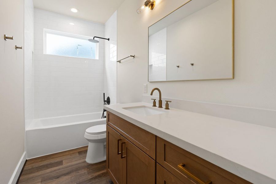 Furnished interior view inside a new home in , Houston (Image 8).