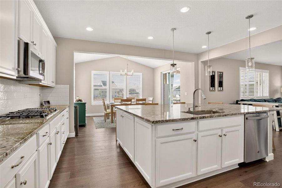 Furnished interior view inside a new home in , Littleton (Image 7).