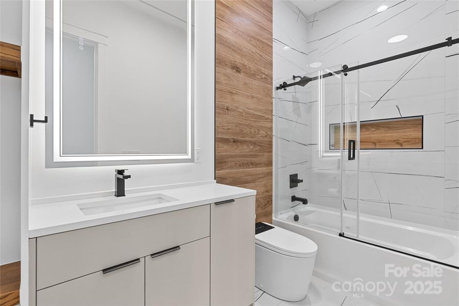 Furnished interior view inside a new home in , Arden (Image 11).