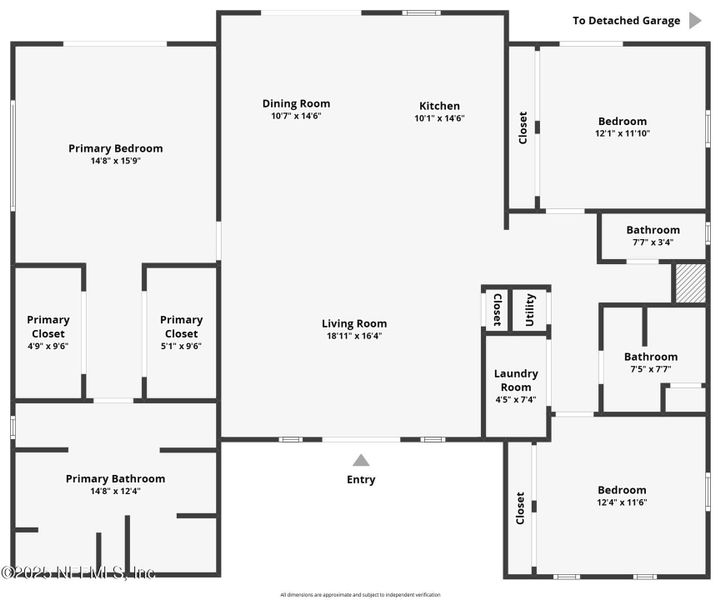 2D floor plan layout of this home in , East Palatka, FL (Image 7). 2D floor plan layout of this home in , East Palatka, FL (Image 7).